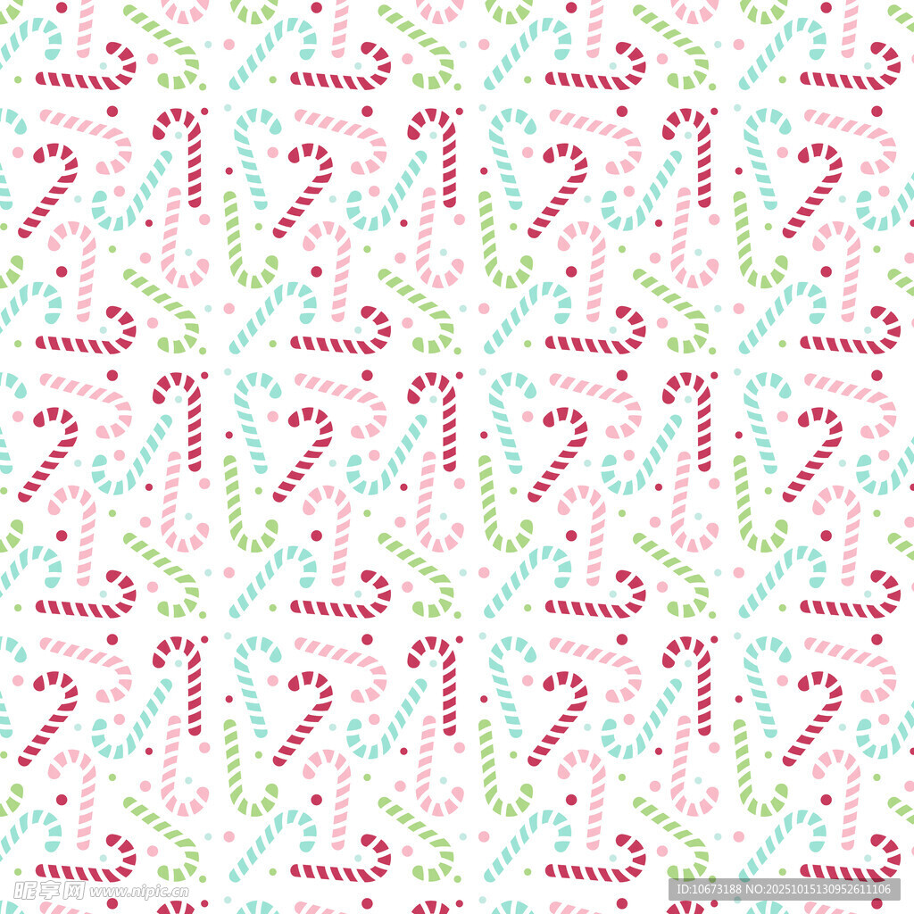 圣诞拐杖糖图案背景纹理