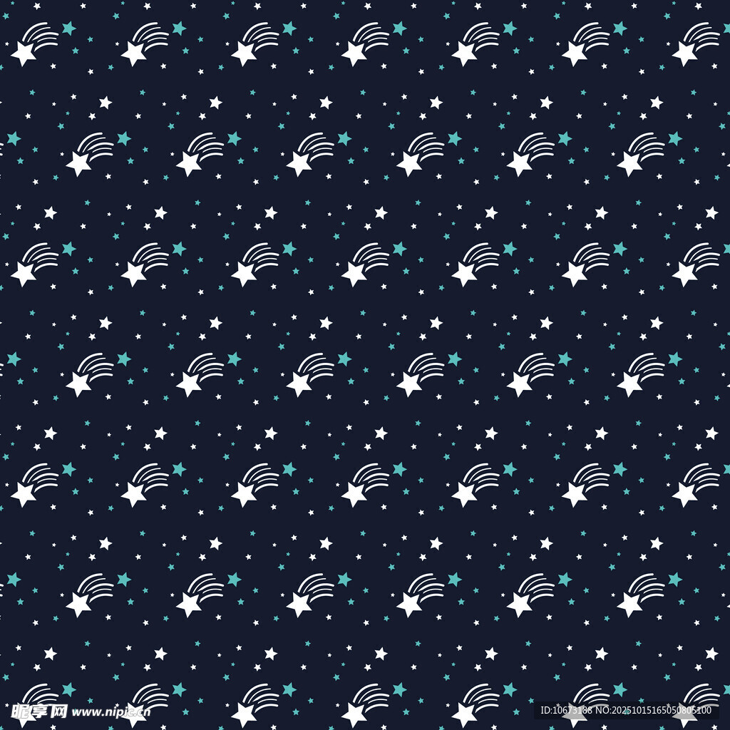 深蓝色星空图案纹理背景