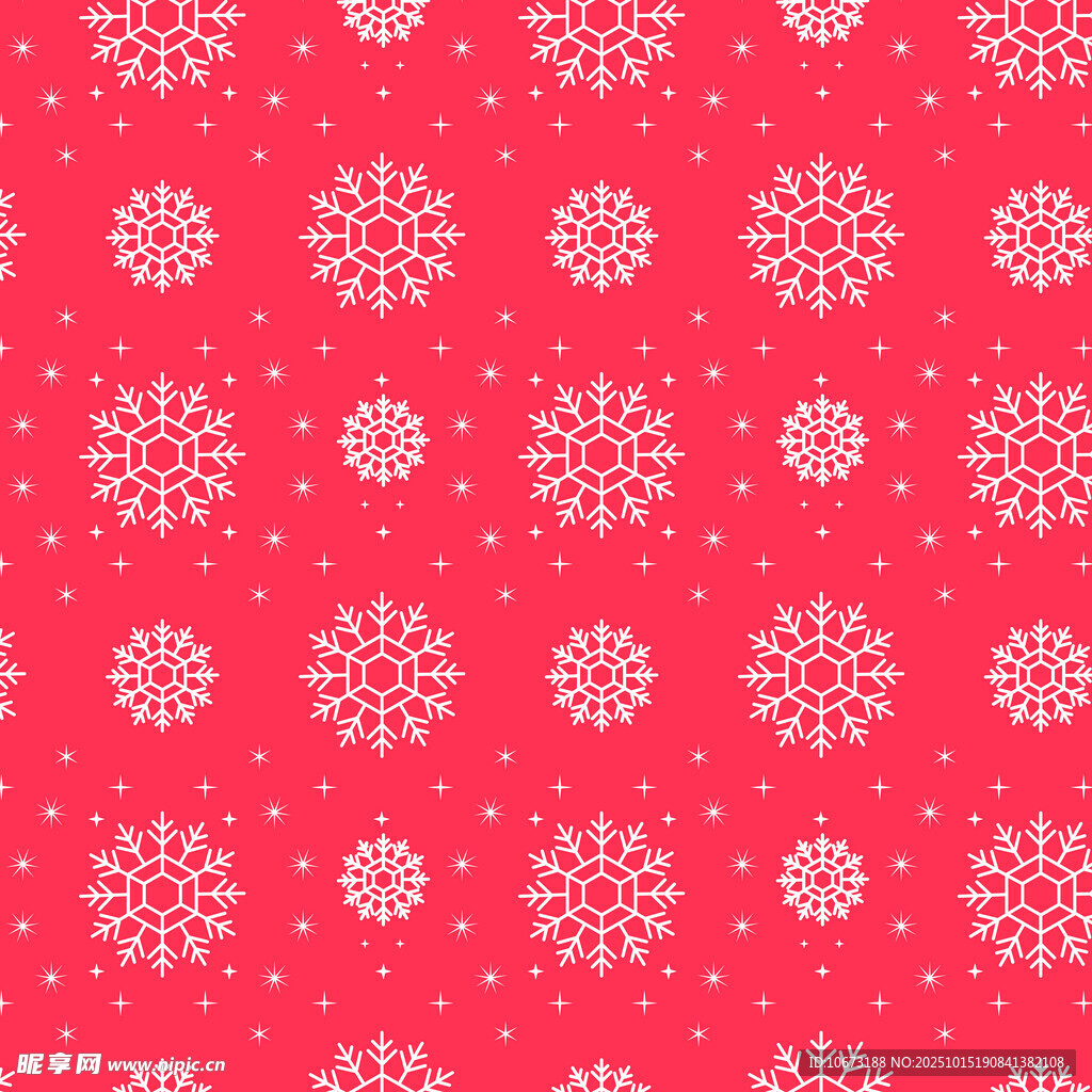 粉色雪花图案背景纹理