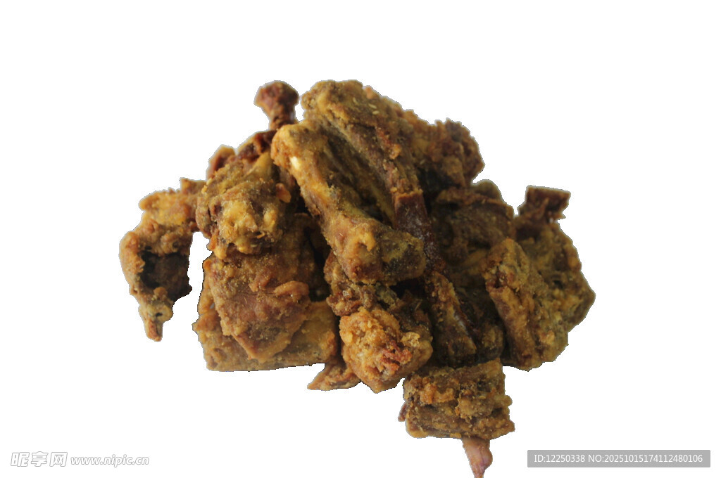 炸鸭骨架