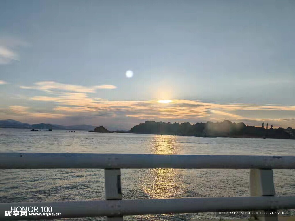 海边晚霞美景