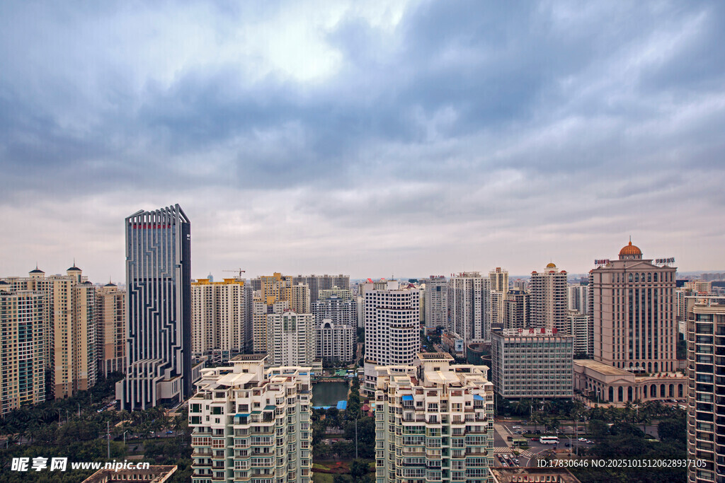 城市高楼景观