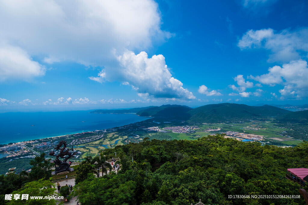 俯瞰山海美景
