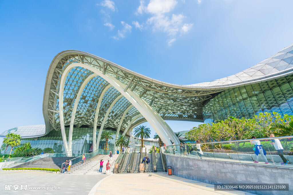 现代风格的独特建筑外观
