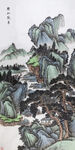 高山松林图