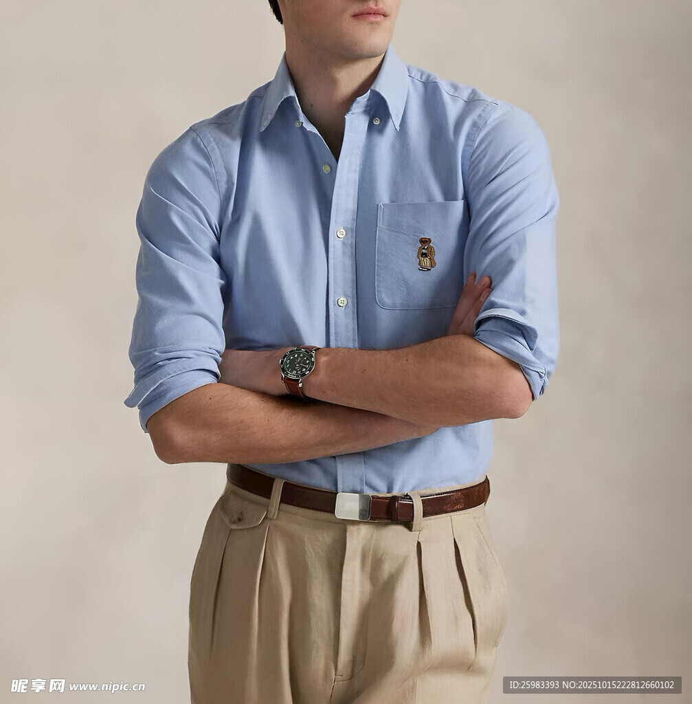 休闲的男孩