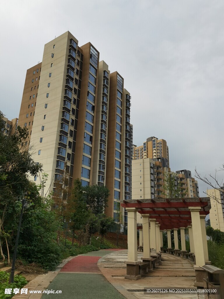 高层住宅区景观