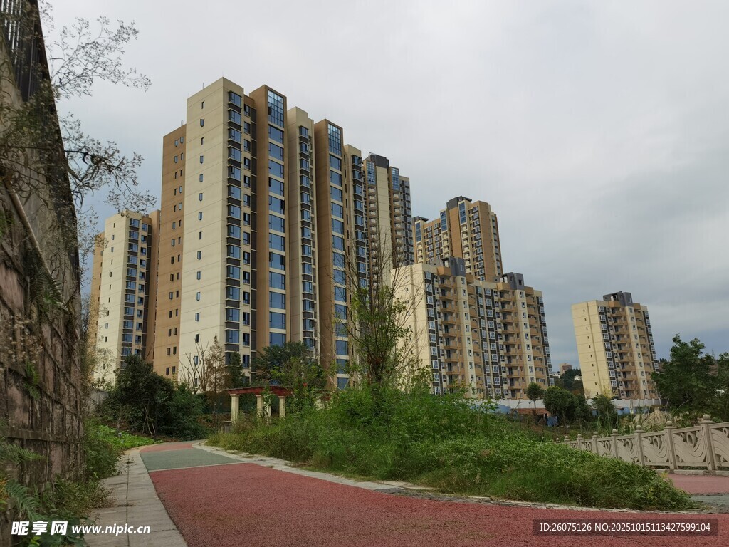城市住宅区景观