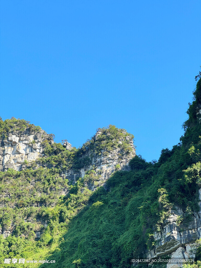 广西崇左明仕田园青山峻岭