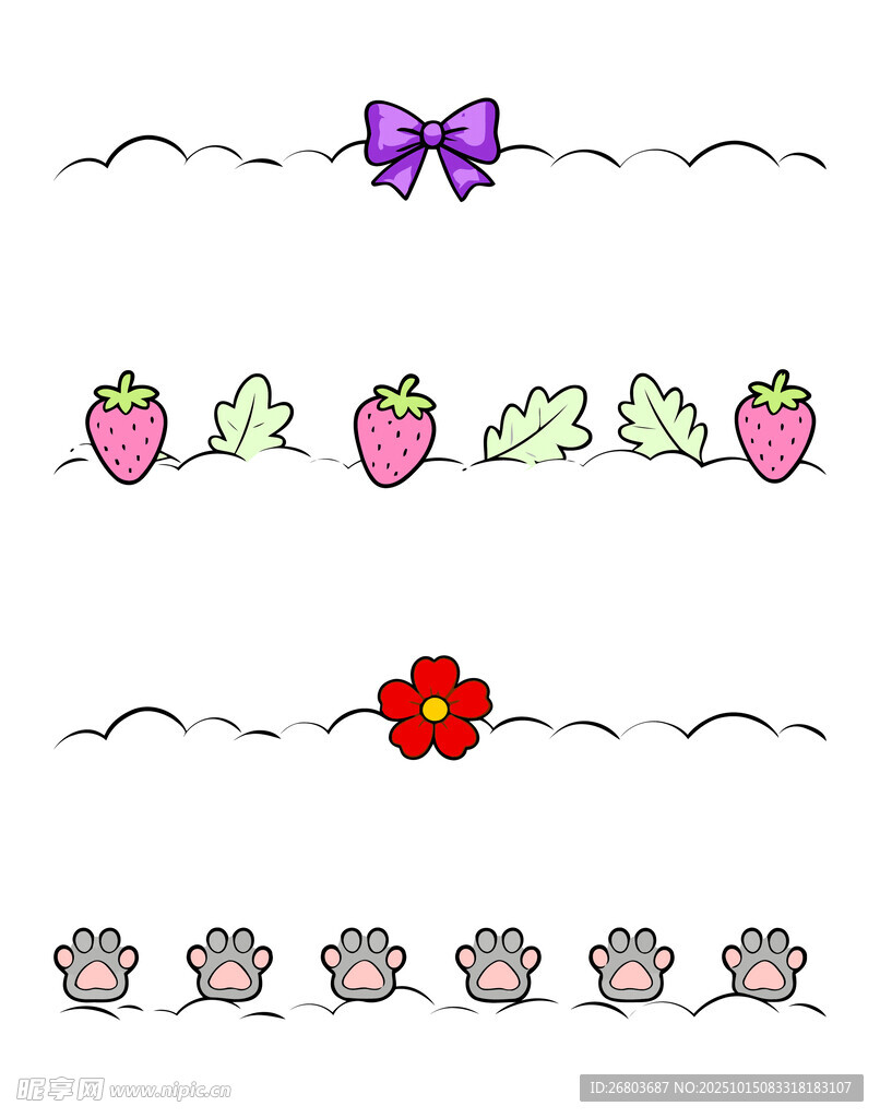 花边图案