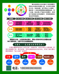 多彩教育信息图表展示