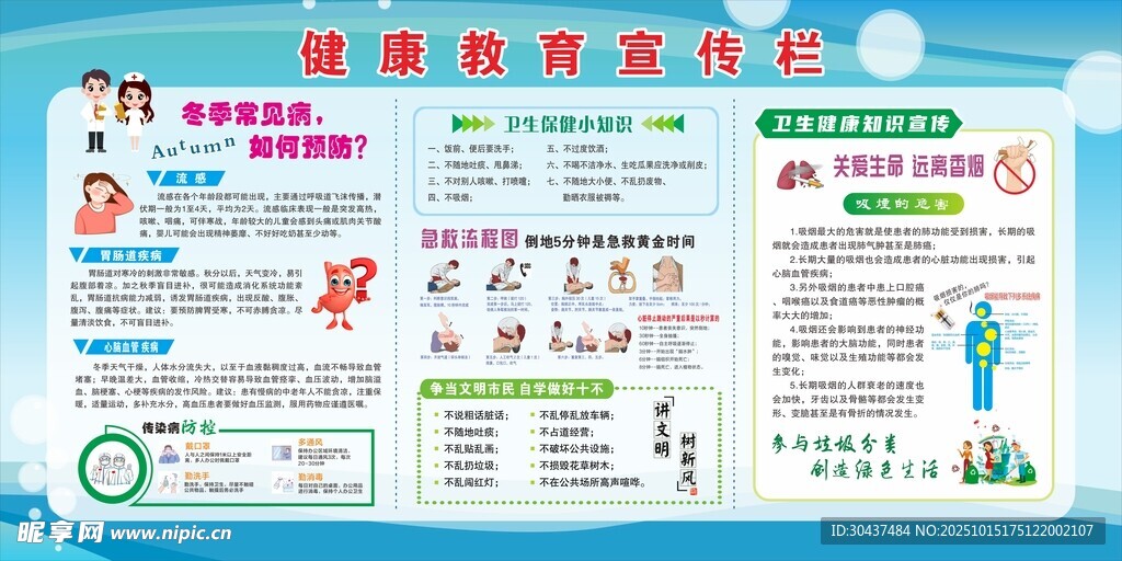健康教育宣传栏