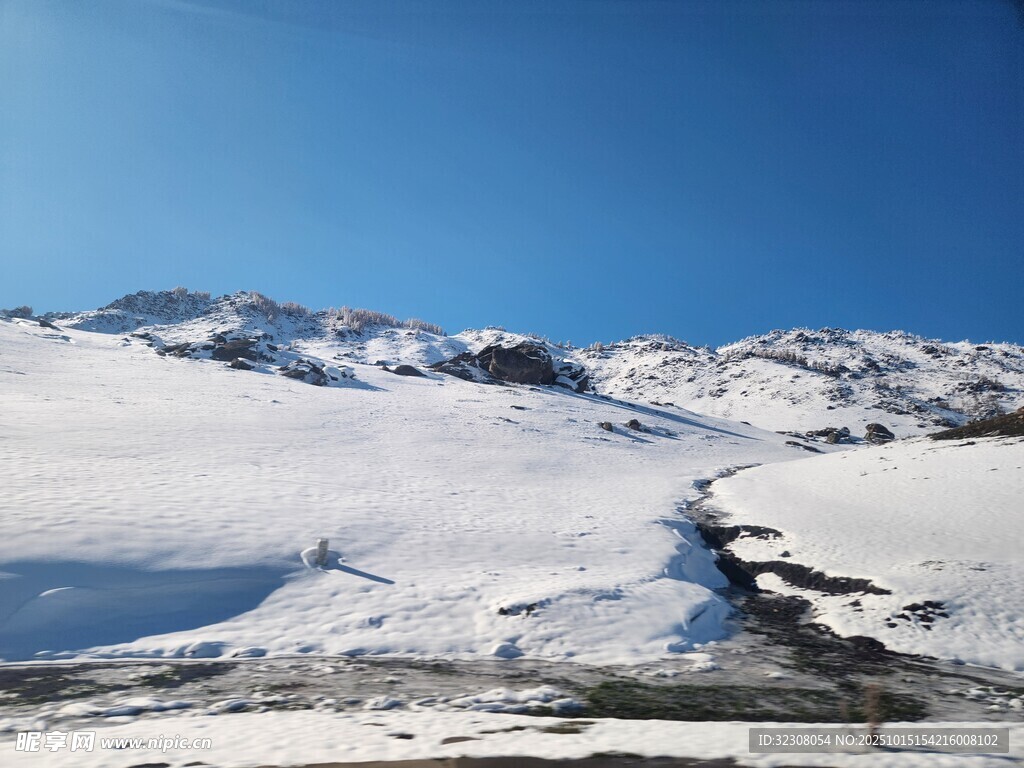 雪山风光美景