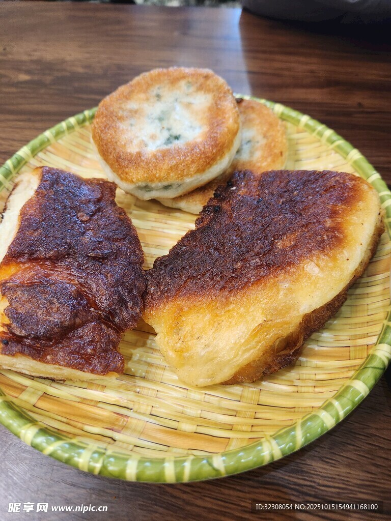 美味烤制点心与糕点