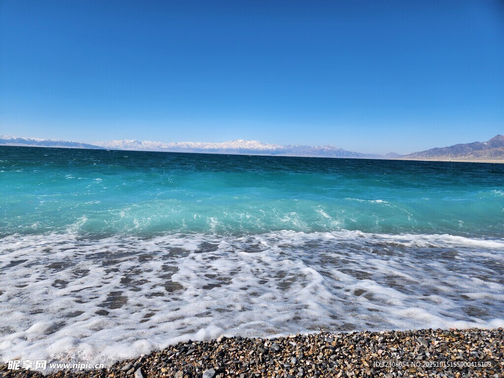 海边砾石滩