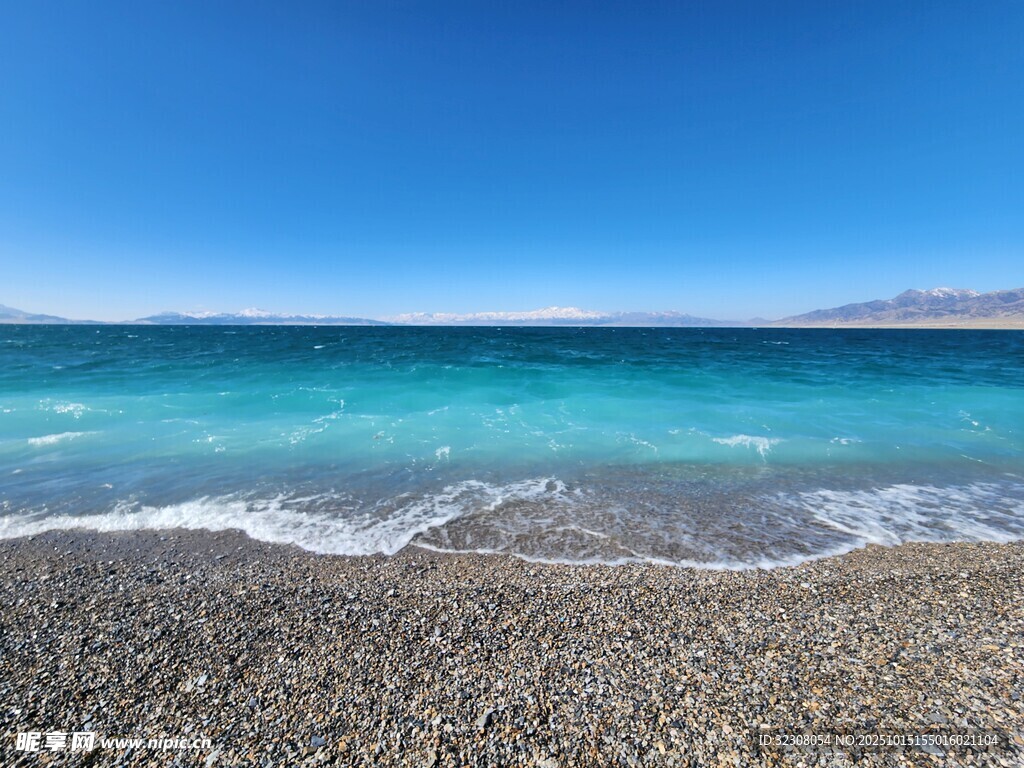 海边砾石滩