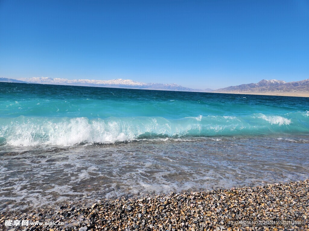 海边碎石滩