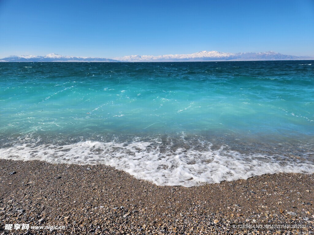 海边砾石滩