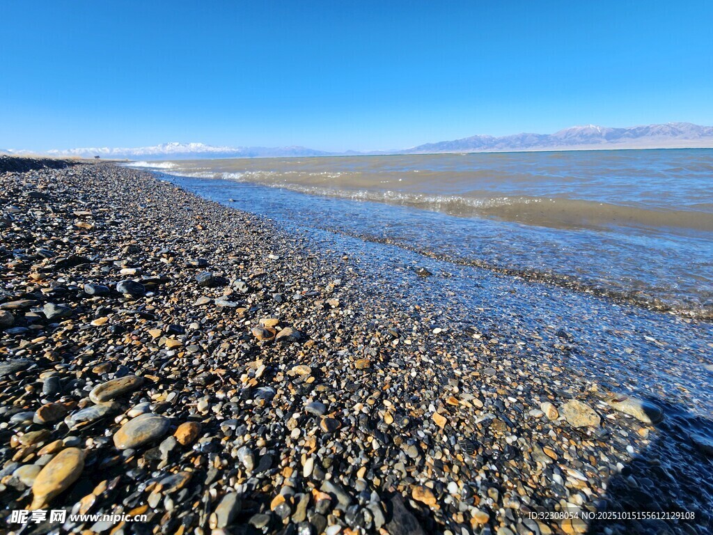 海边碎石滩