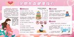 孕期贫血健康指引 宣传栏