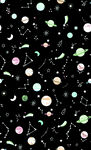 梦幻宇宙星空图案背景