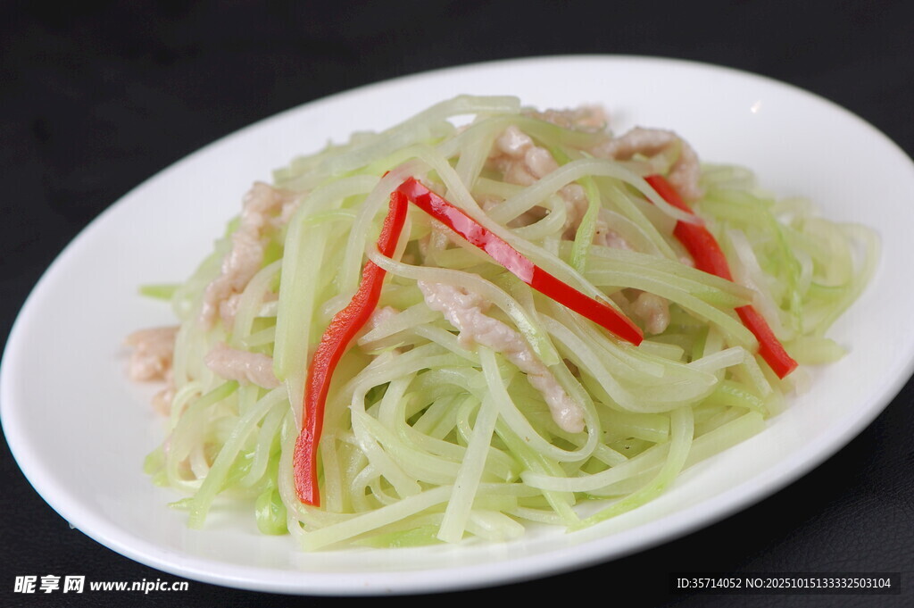青瓜肉丝