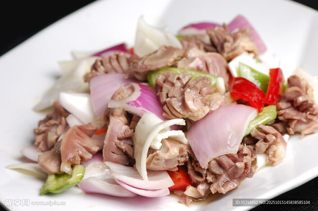 凉拌牛肉洋葱配菜