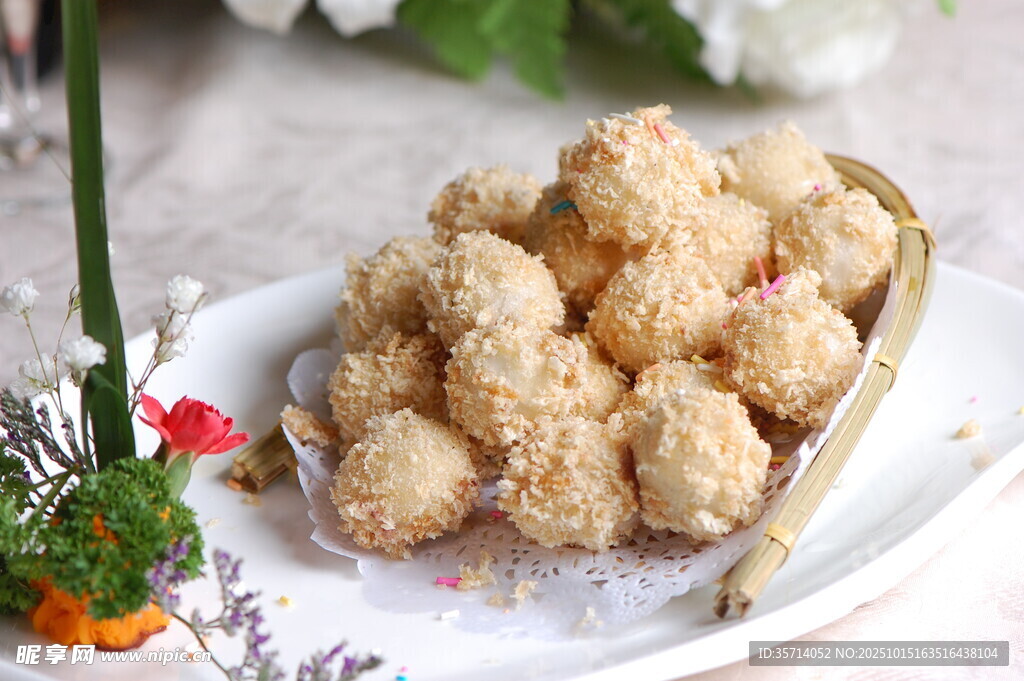 美味香酥炸丸子