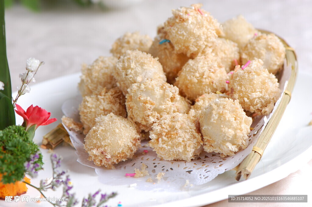 美味香酥炸丸子