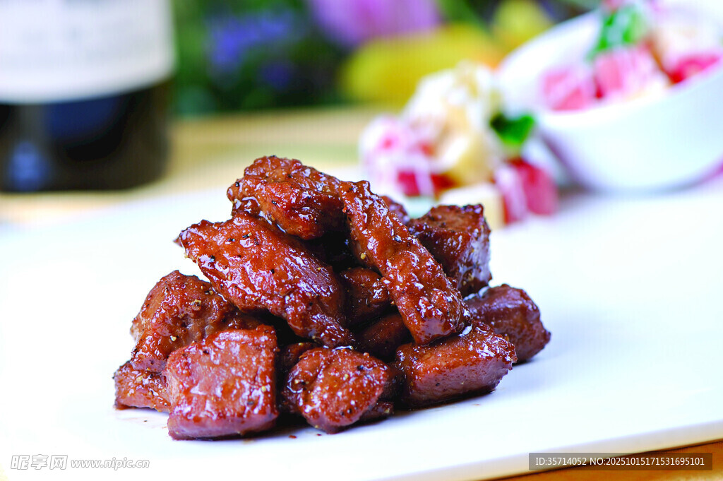美味酱牛肉粒
