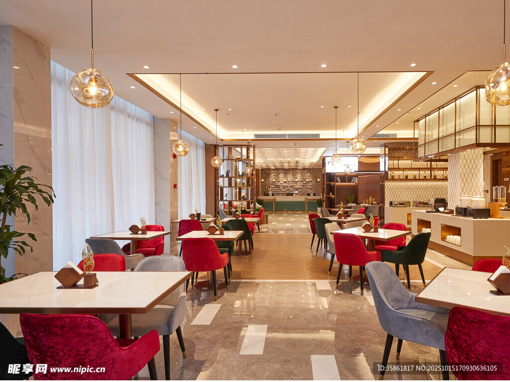现代风格温馨餐厅室内景