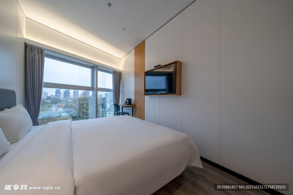 现代简约风格温馨卧室