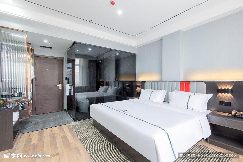 现代简约风格酒店客房