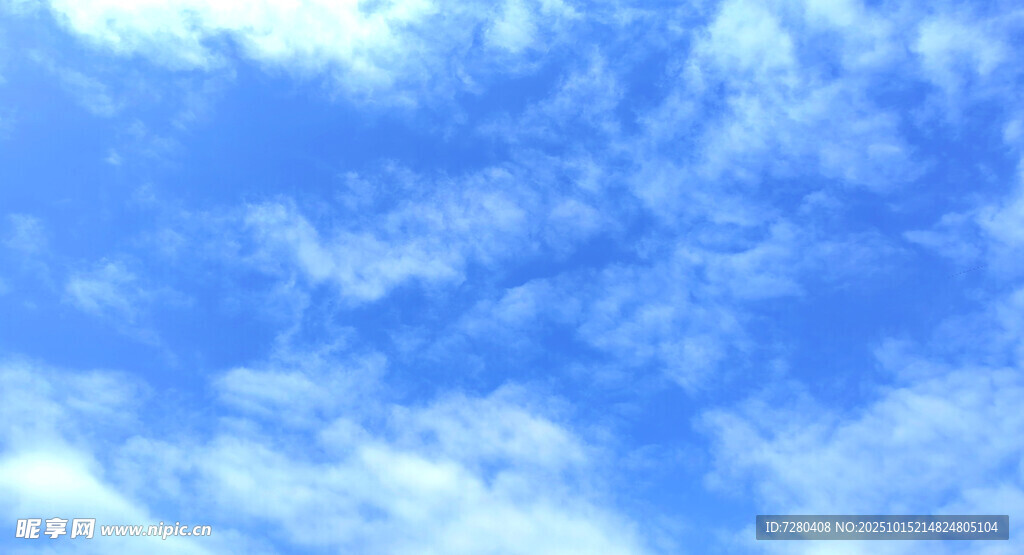 蓝天白云美景