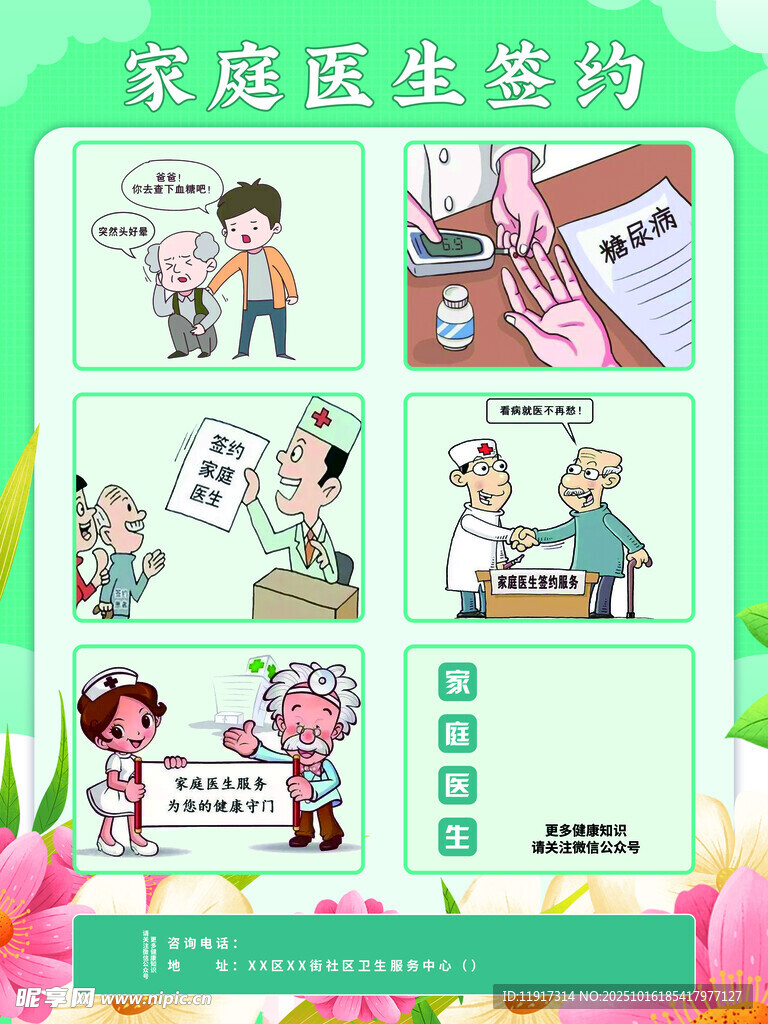 家庭医生签约服务场景图