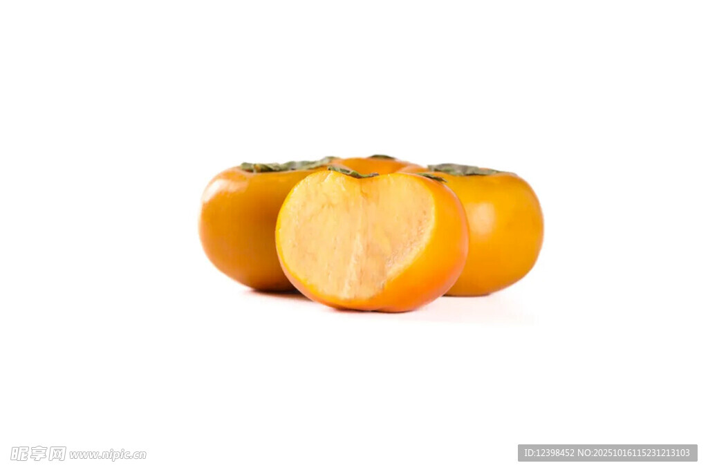 新鲜柿子