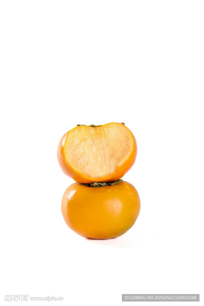 两个柿子