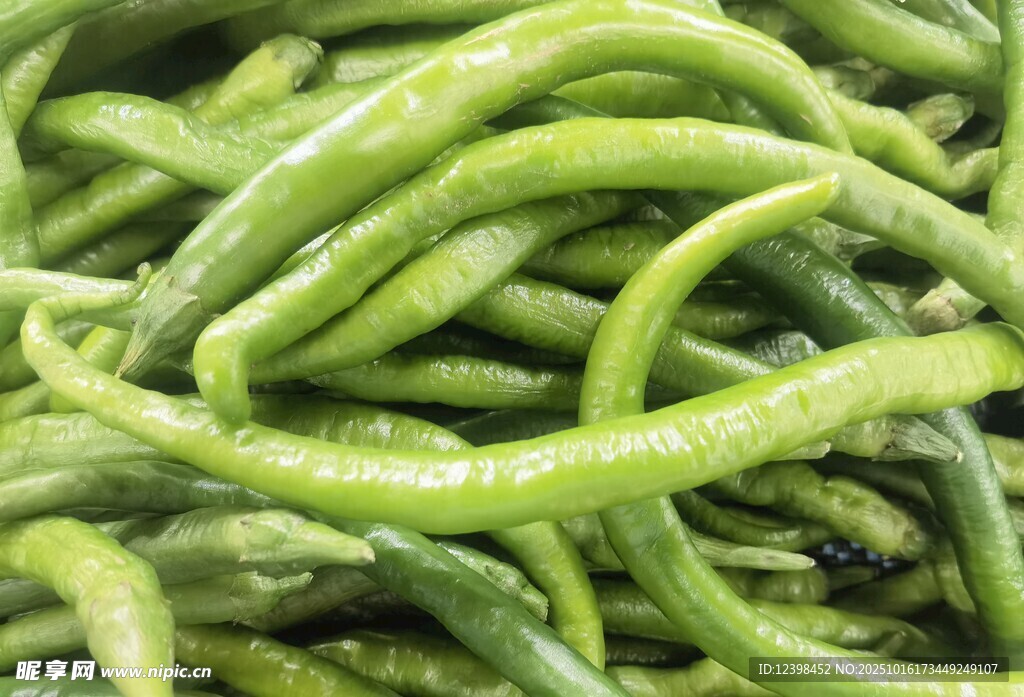 新鲜青辣椒