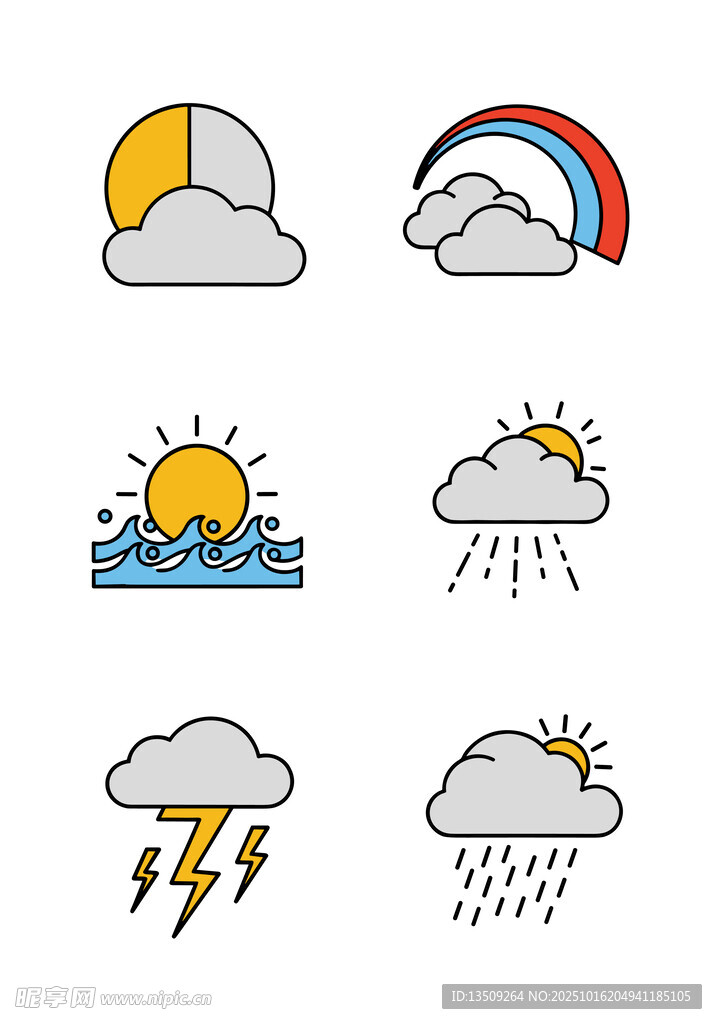 天气图标
