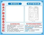 排水信息公示牌