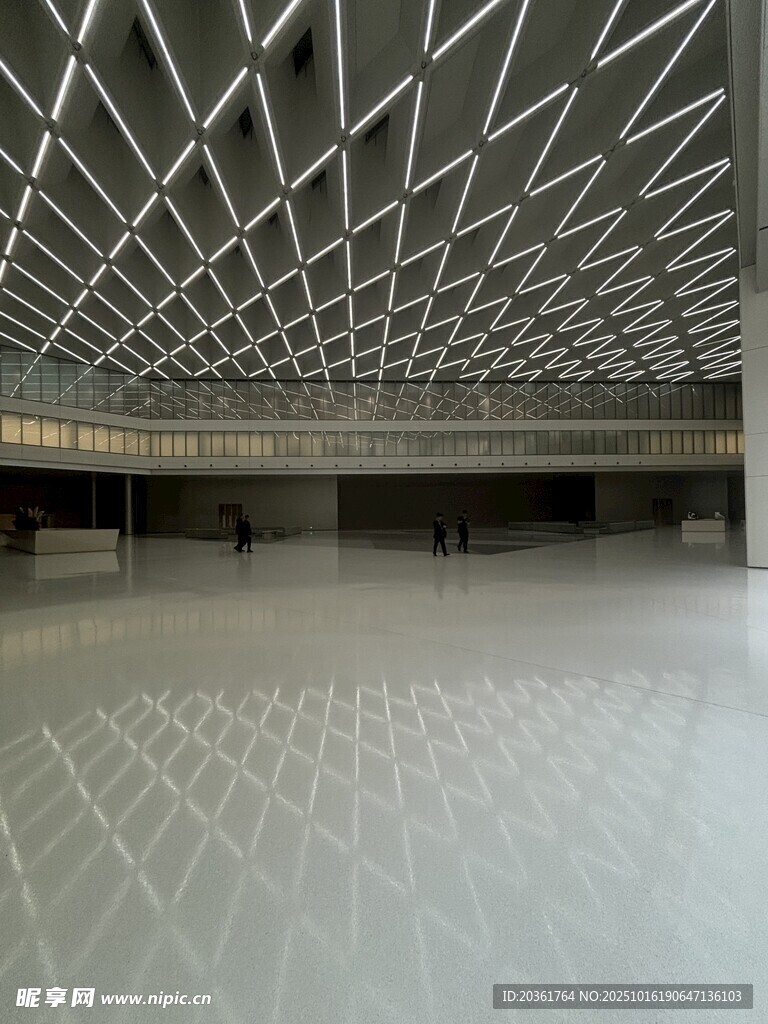 现代几何风格室内空间