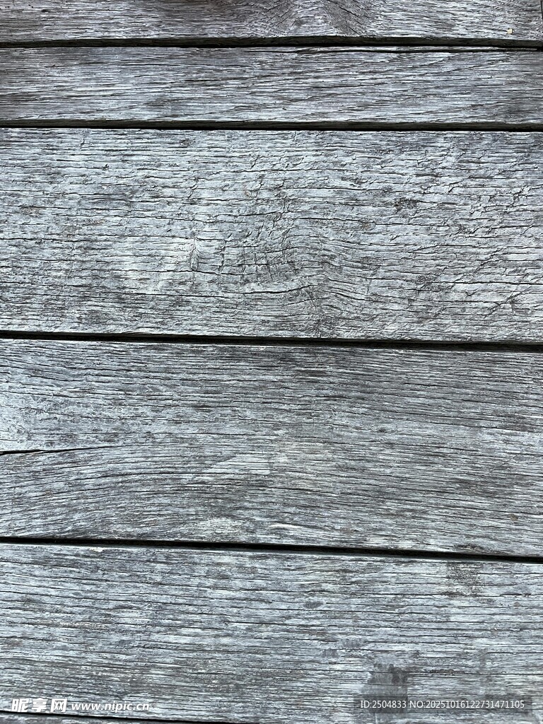 老旧灰色木板纹理特写
