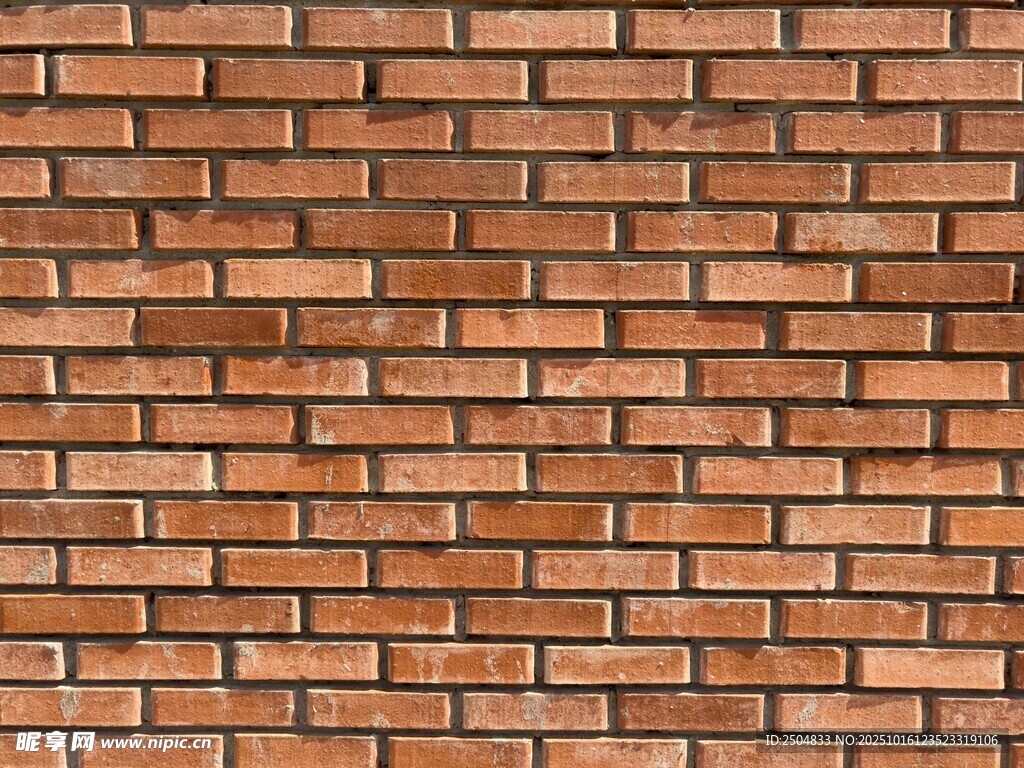 红砖墙面纹理图