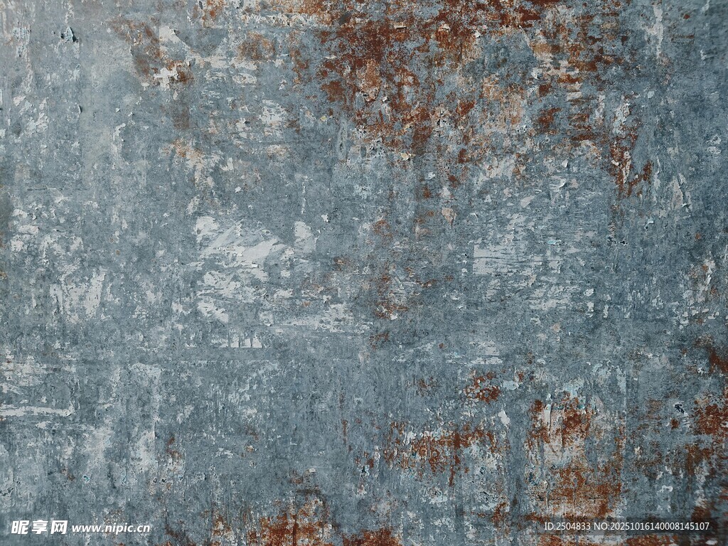 斑驳锈迹金属纹理背景