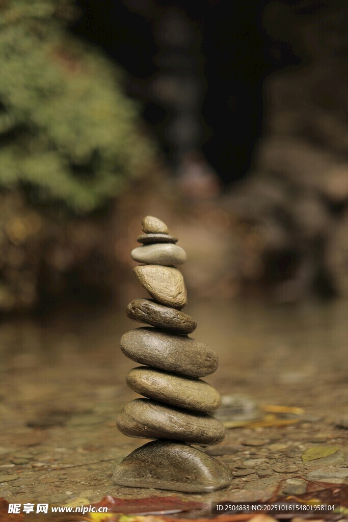 石堆平衡艺术