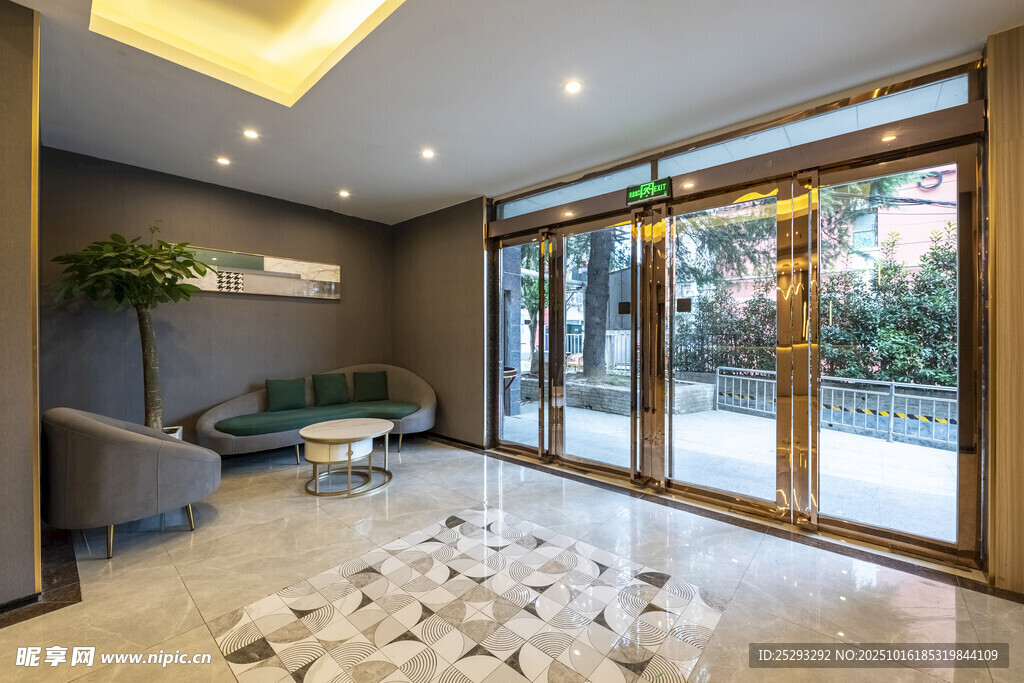 现代简约风格客厅全景