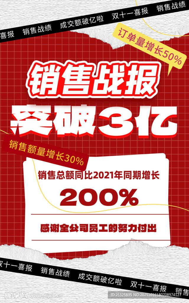 战报 