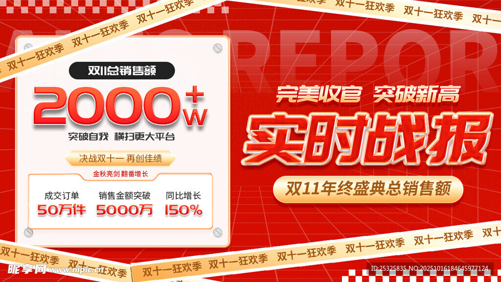 战报 