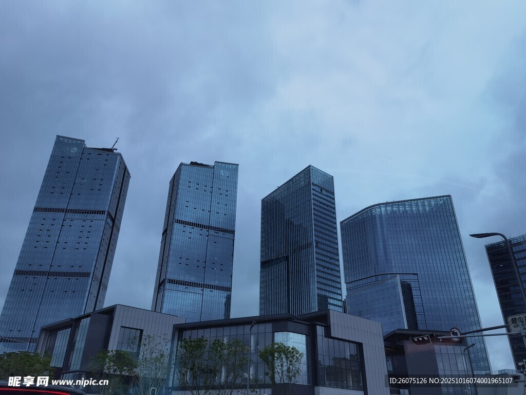 现代都市高楼景观