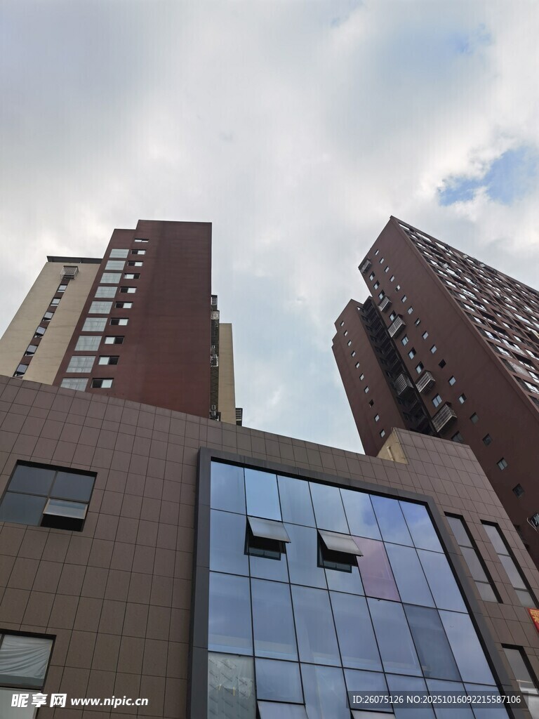 城市高楼建筑景观